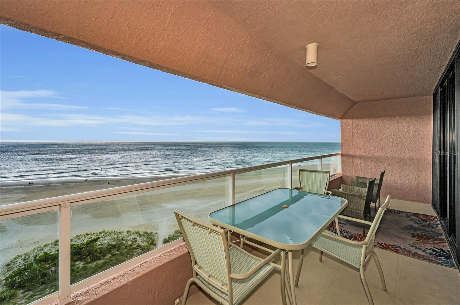 Stunning, Sweeping Gulf front View from your large Balcony!