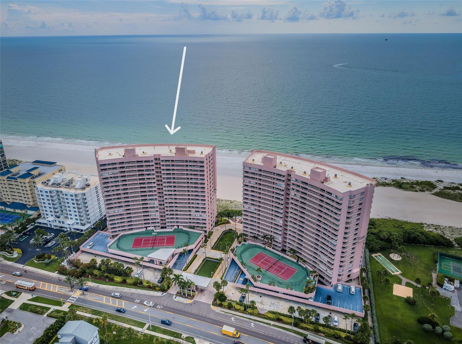 Live on the Private Beaches of Sand Key!