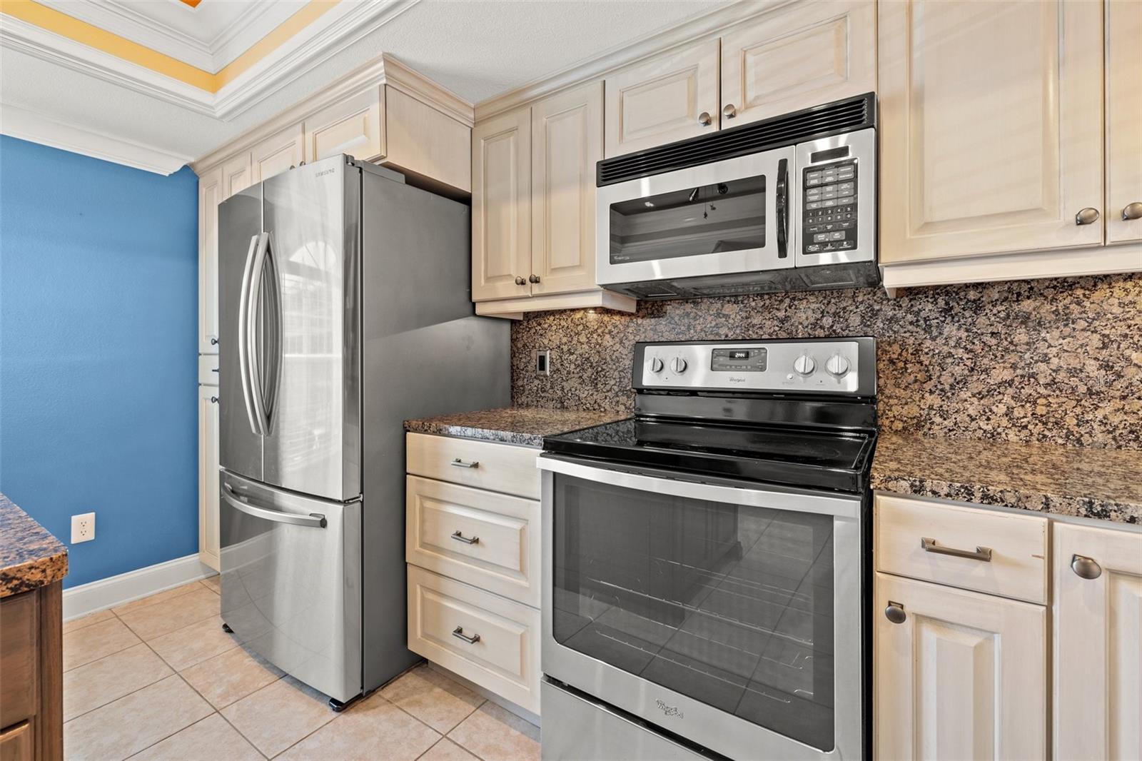 Custom tile backsplash