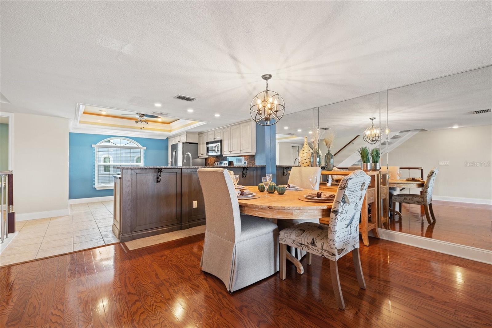 Large dining area