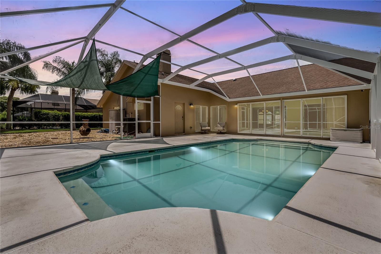 POOL HOME WITH CONSERVATION VIEWS! *VIRTUALLY ENHANCED LIGHTS*