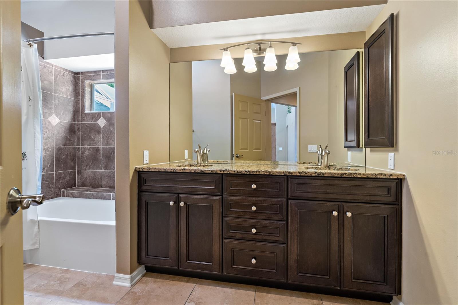 BEAUTIFULLY APPOINTED GUEST BATHROOM ~ NEXT TO BEDROOM #2 & ACCESS TO OUTSIDE!