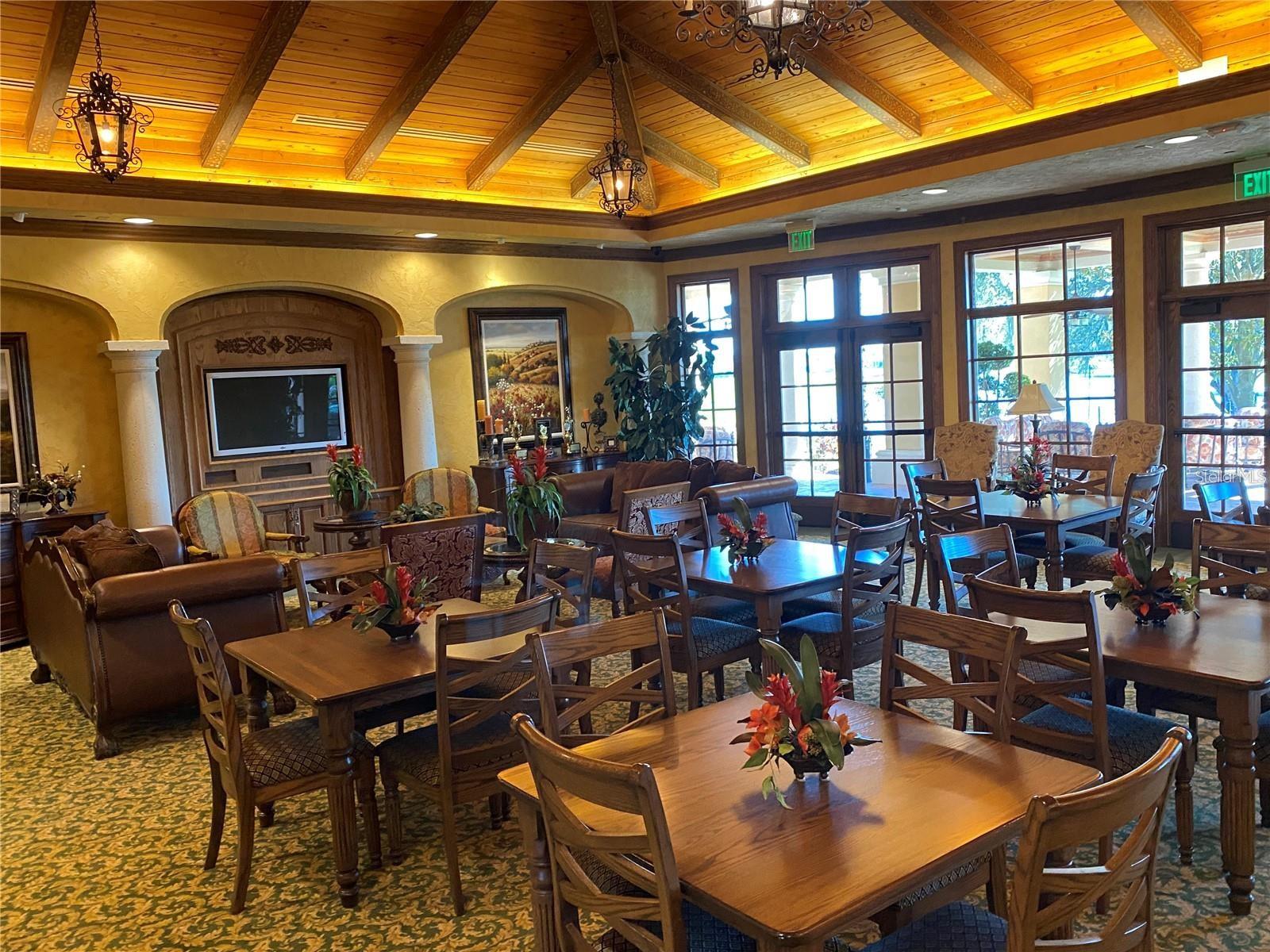 inside club