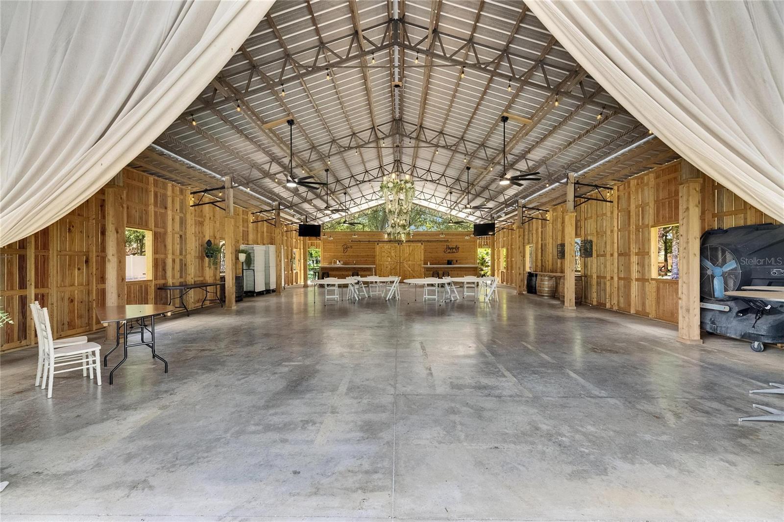 View of Event Facility Entrance