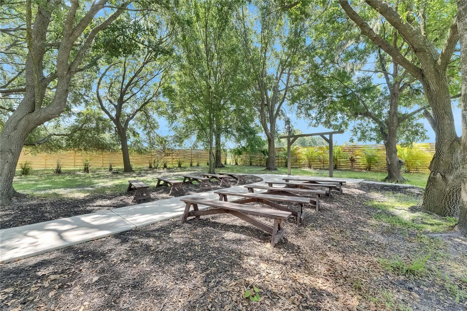 Ceremony area