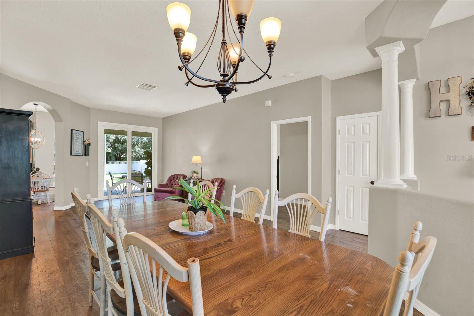 Dining area