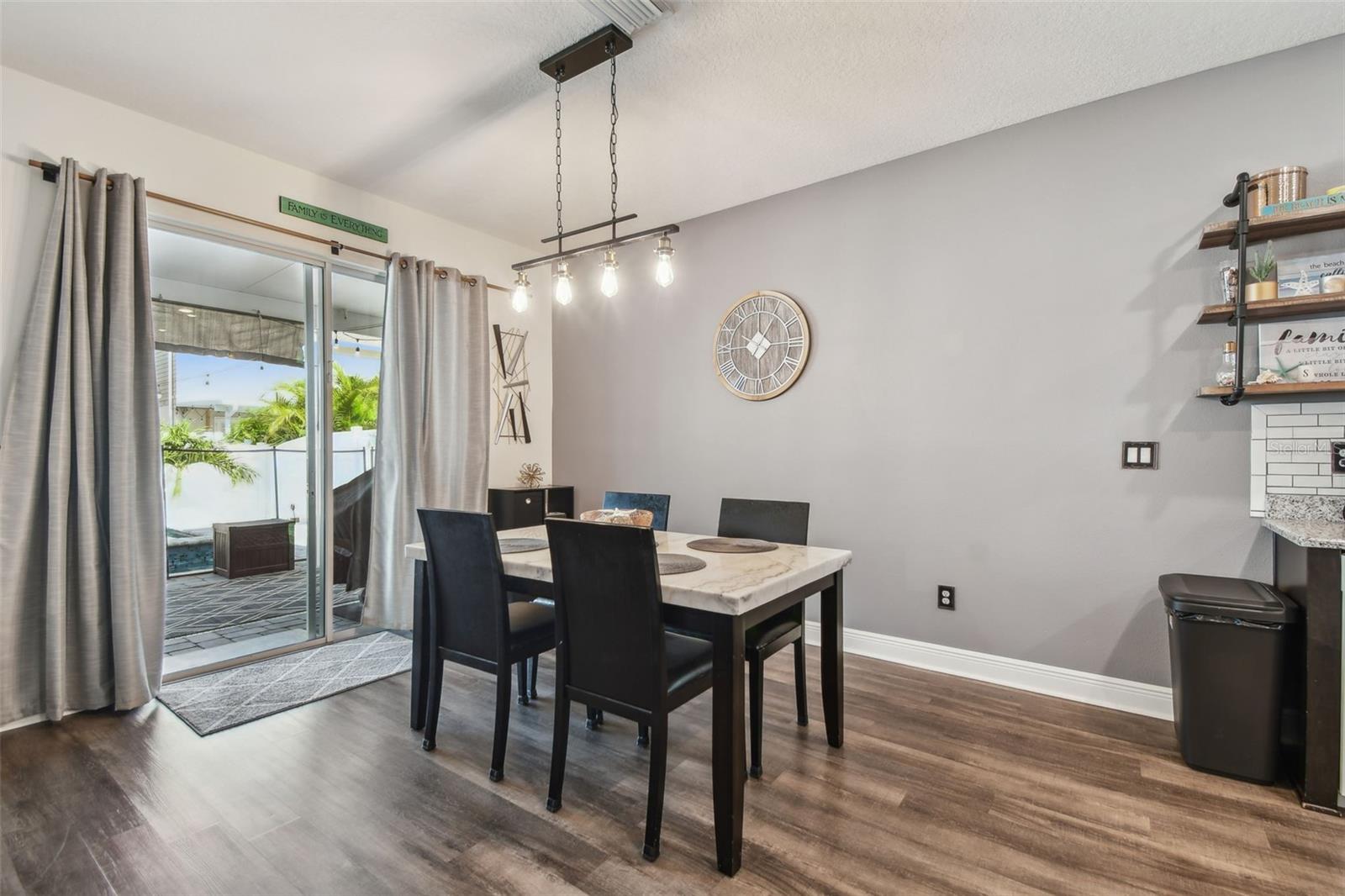 Dining area