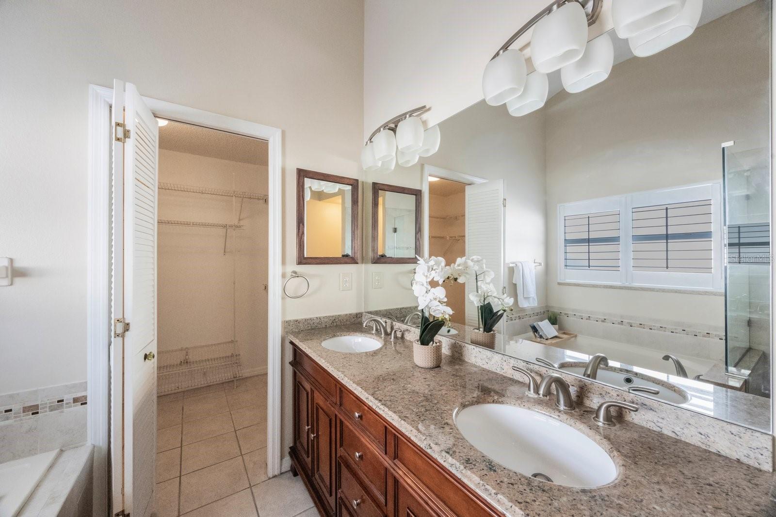 Updated Vanity W/Granite Countertops