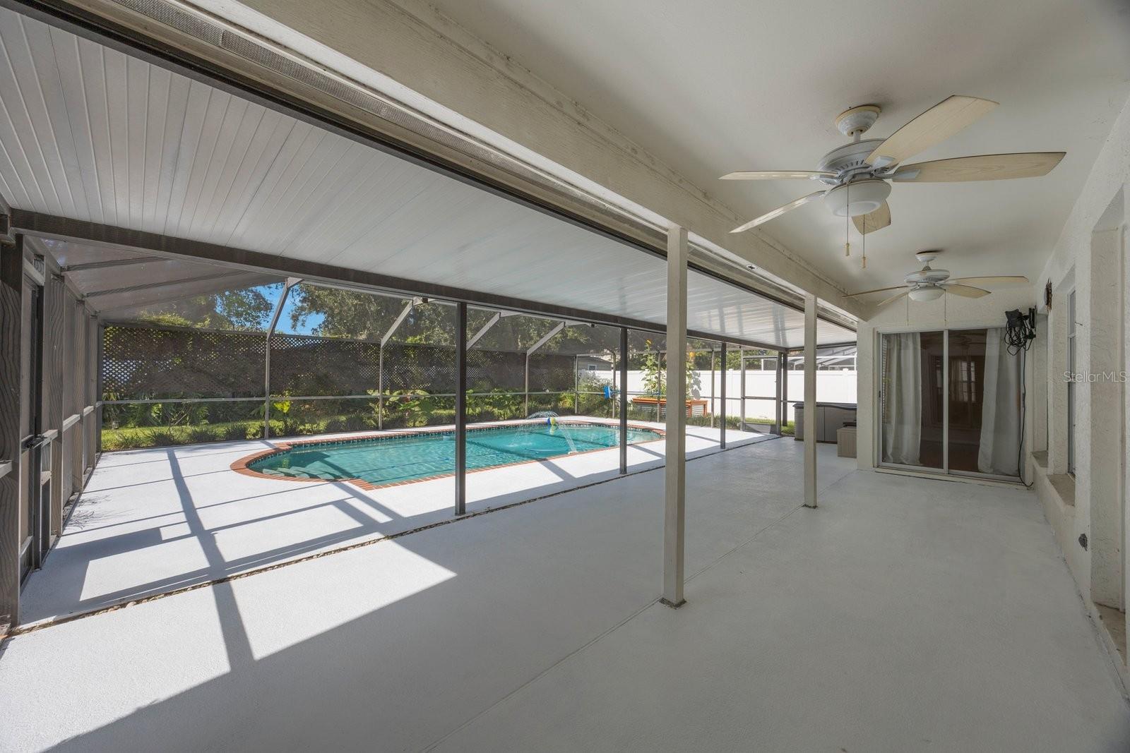 Rear Patio/Pool Deck 14x27