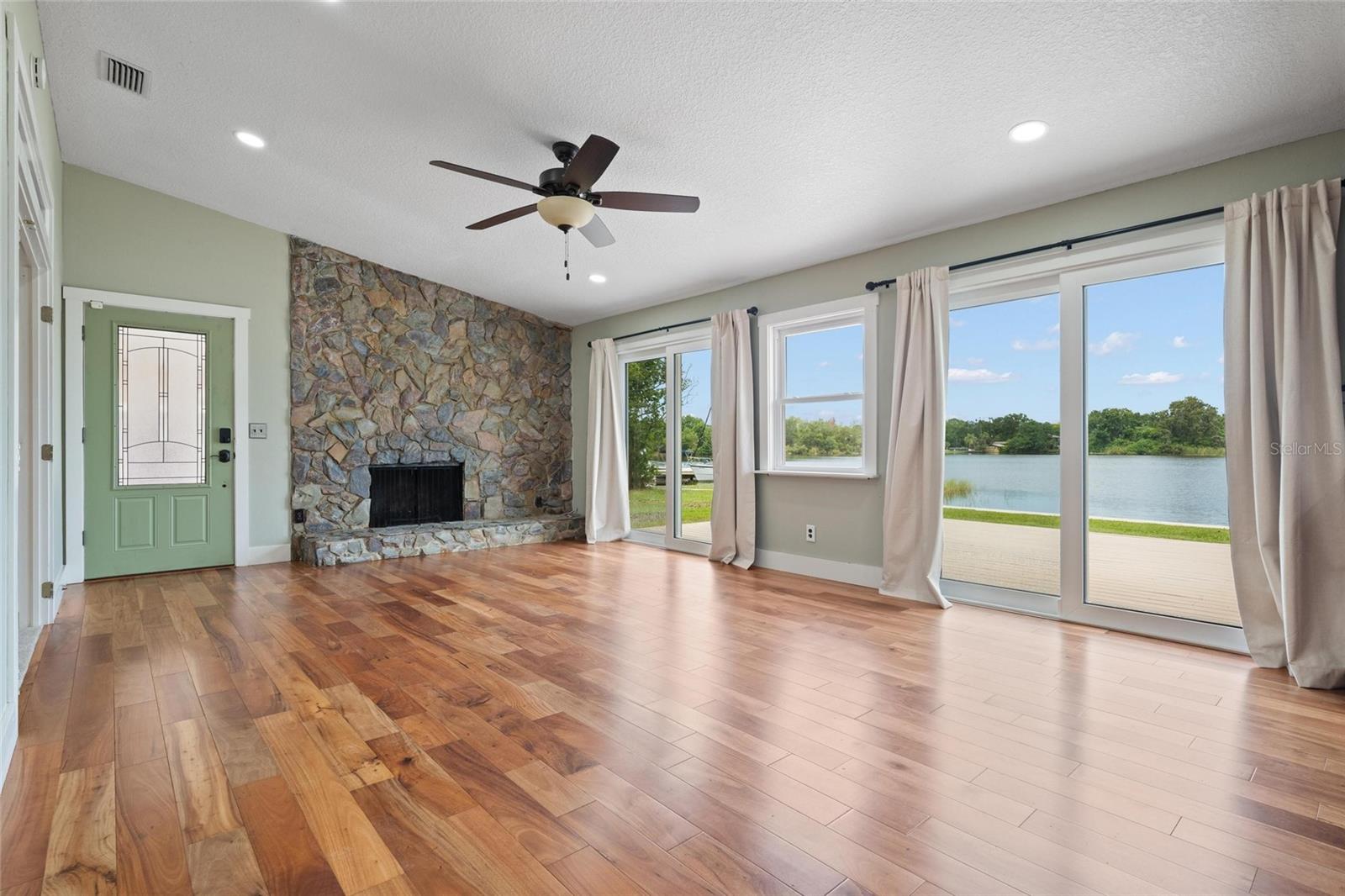 Family Room with Fireplace