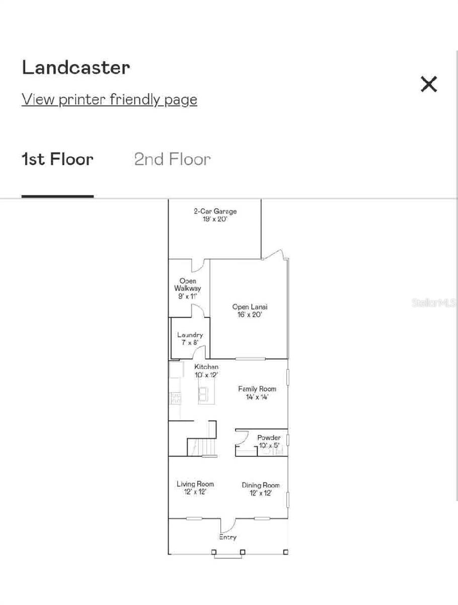 Floor Plan-2nd Floor