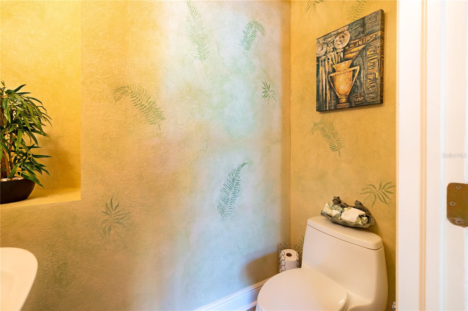 Powder Room by Kitchen