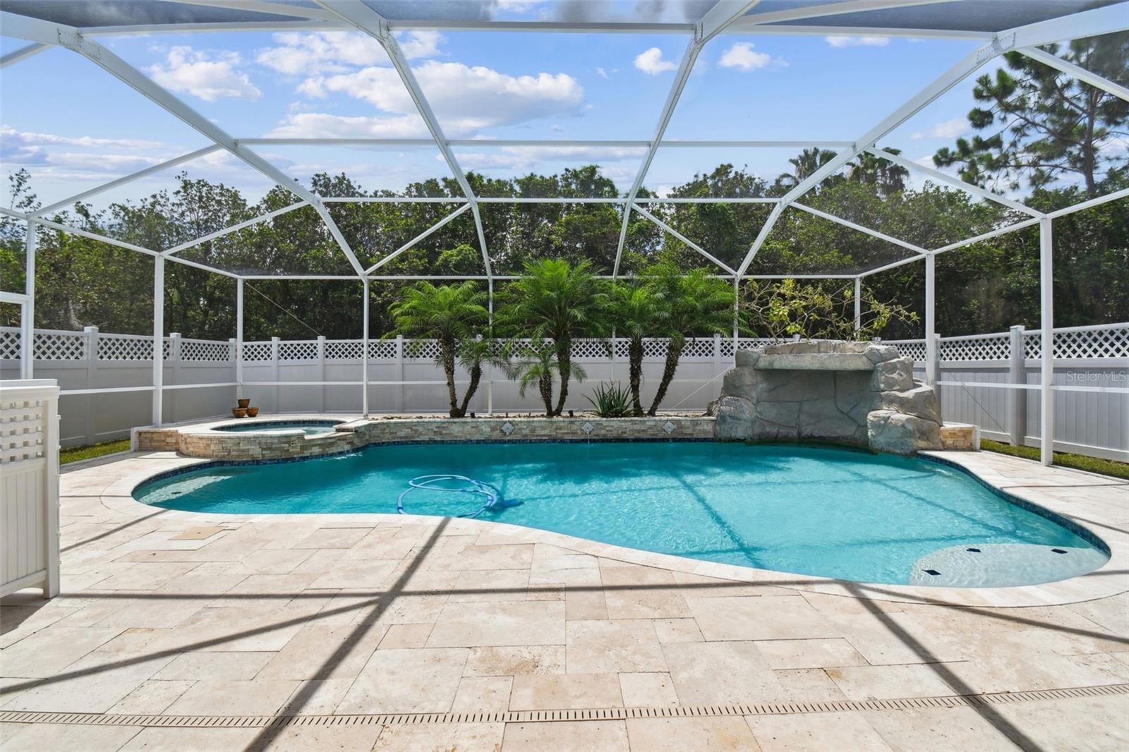 Large pool and spa!