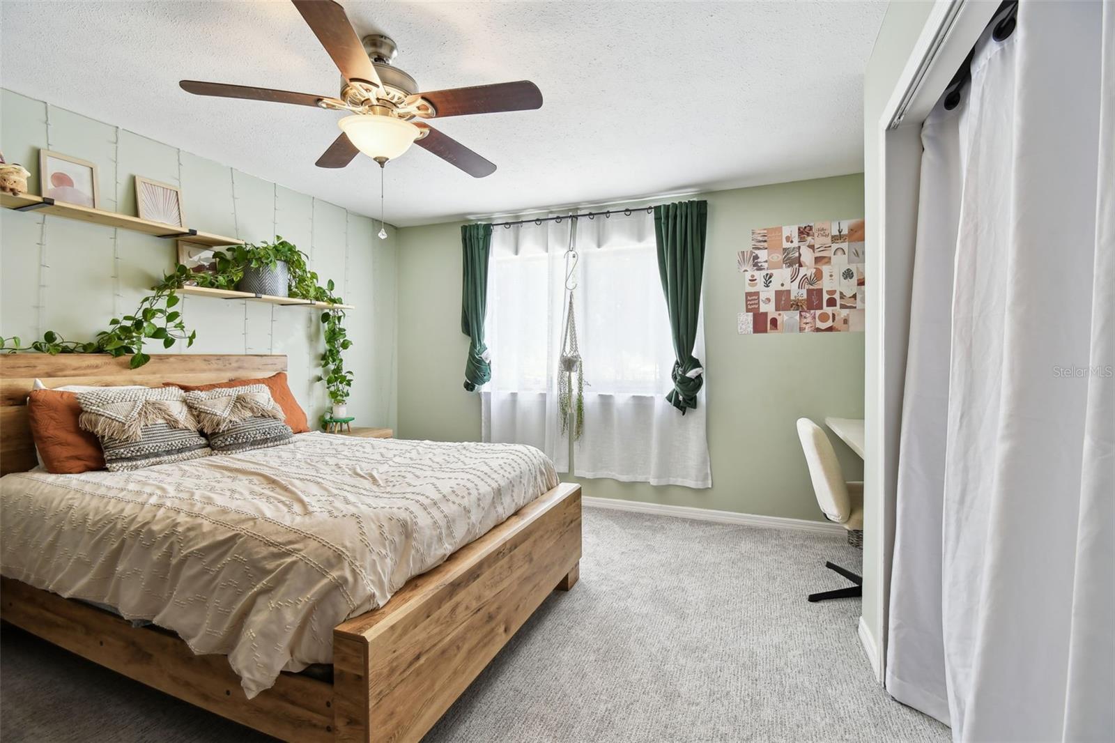 Another large secondary bedroom.