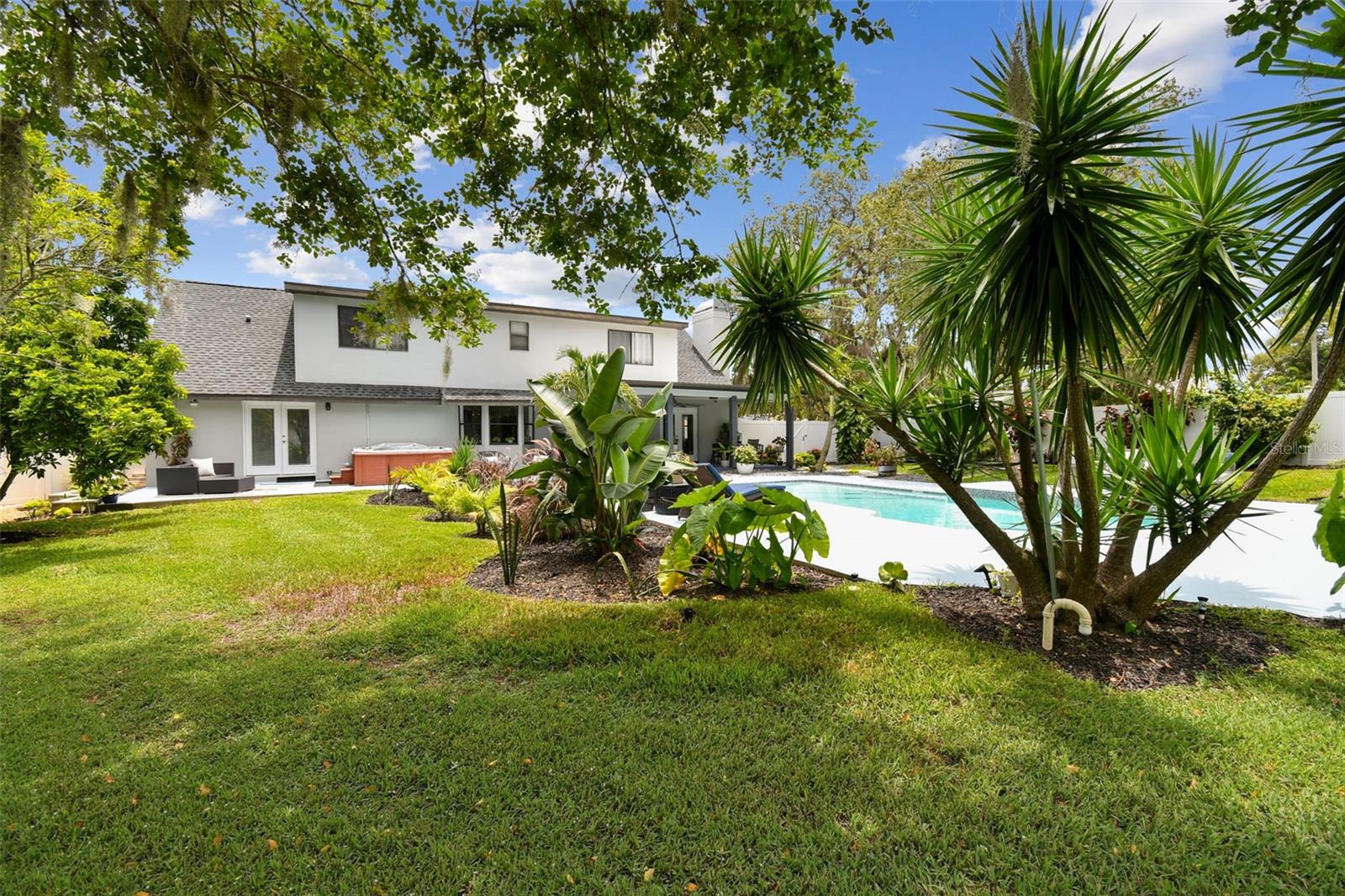 Never have to make the decision to have a yard or pool....you can have both!