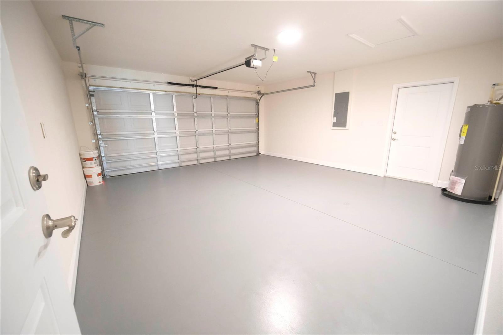 Double Car Garage with EV charger.