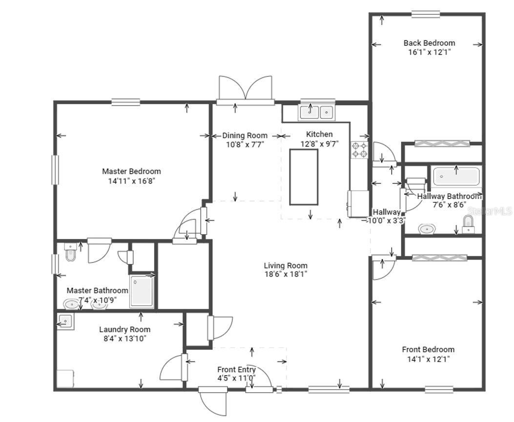 House floor plan.