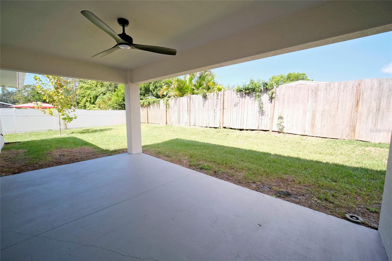 Rear Patio.