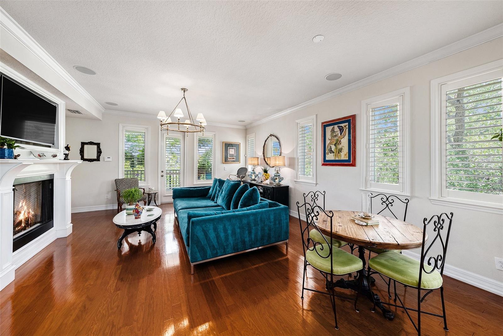 Beautiful wood floors throughout