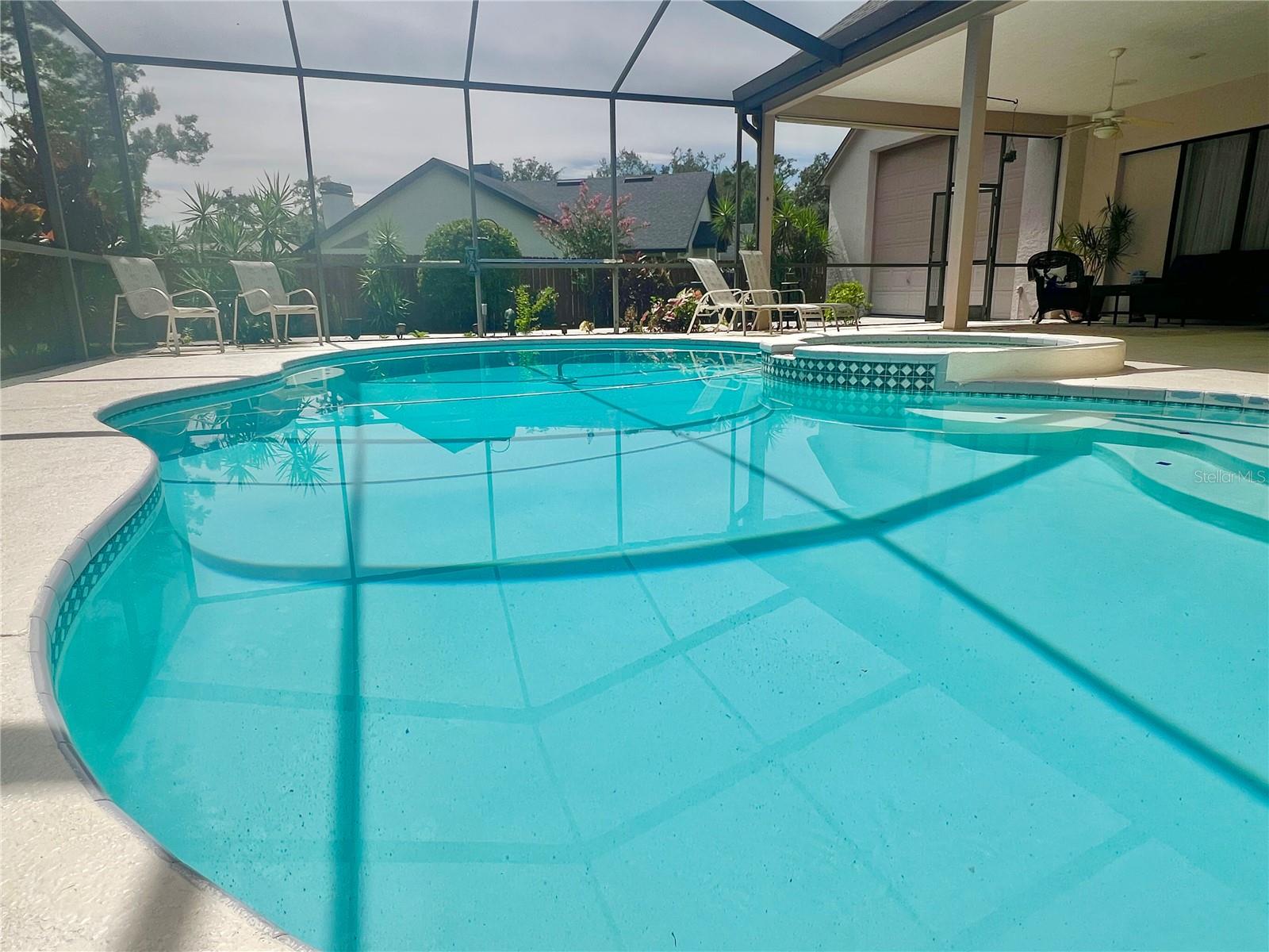 The pool is great for entertaining, birthday parties, or even for teaching your puppy to swim!