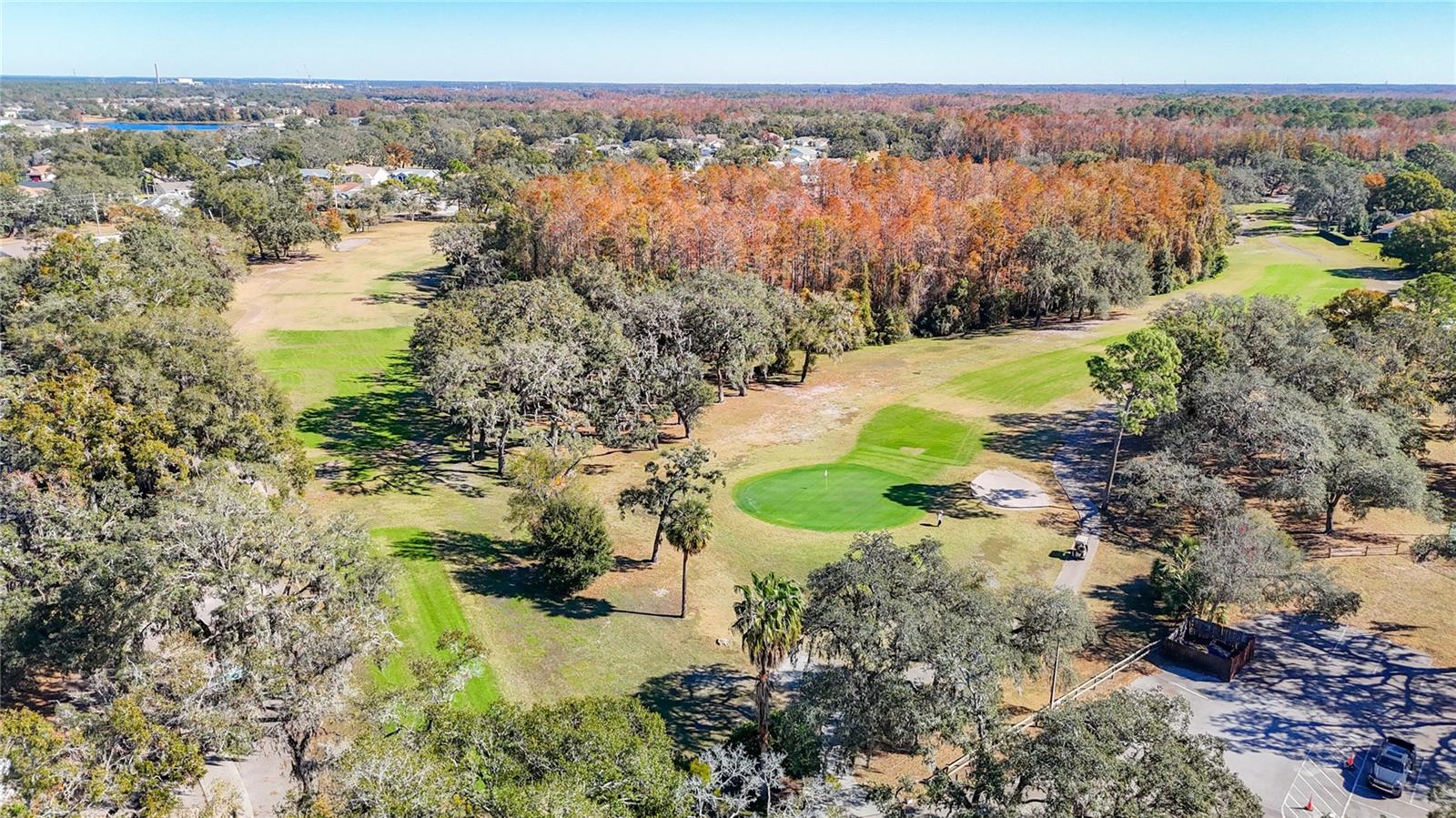 Golf Course aerial View