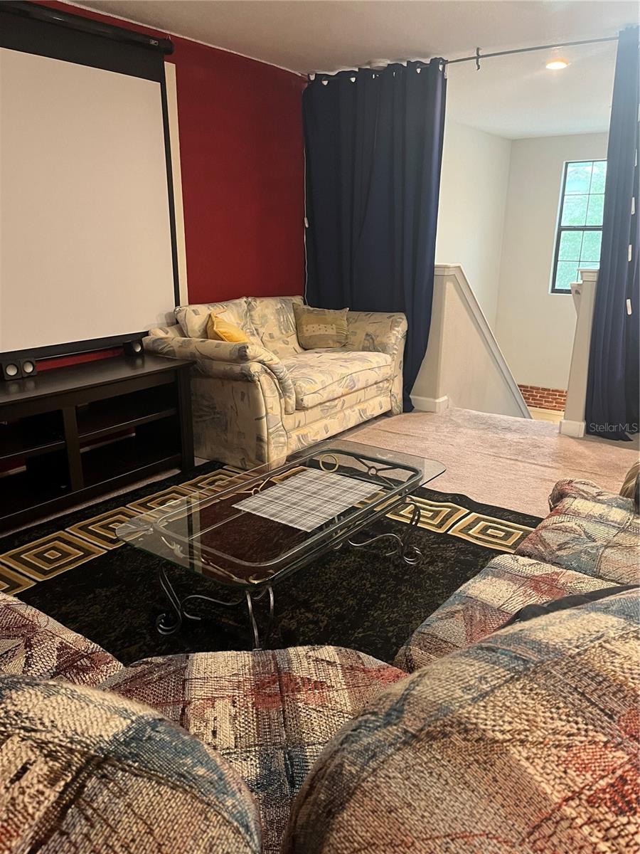 Upstairs loft