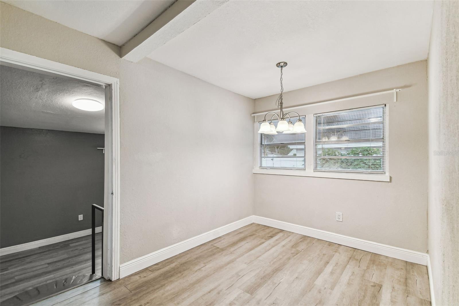 Dining Room overlooking the Flex Room
