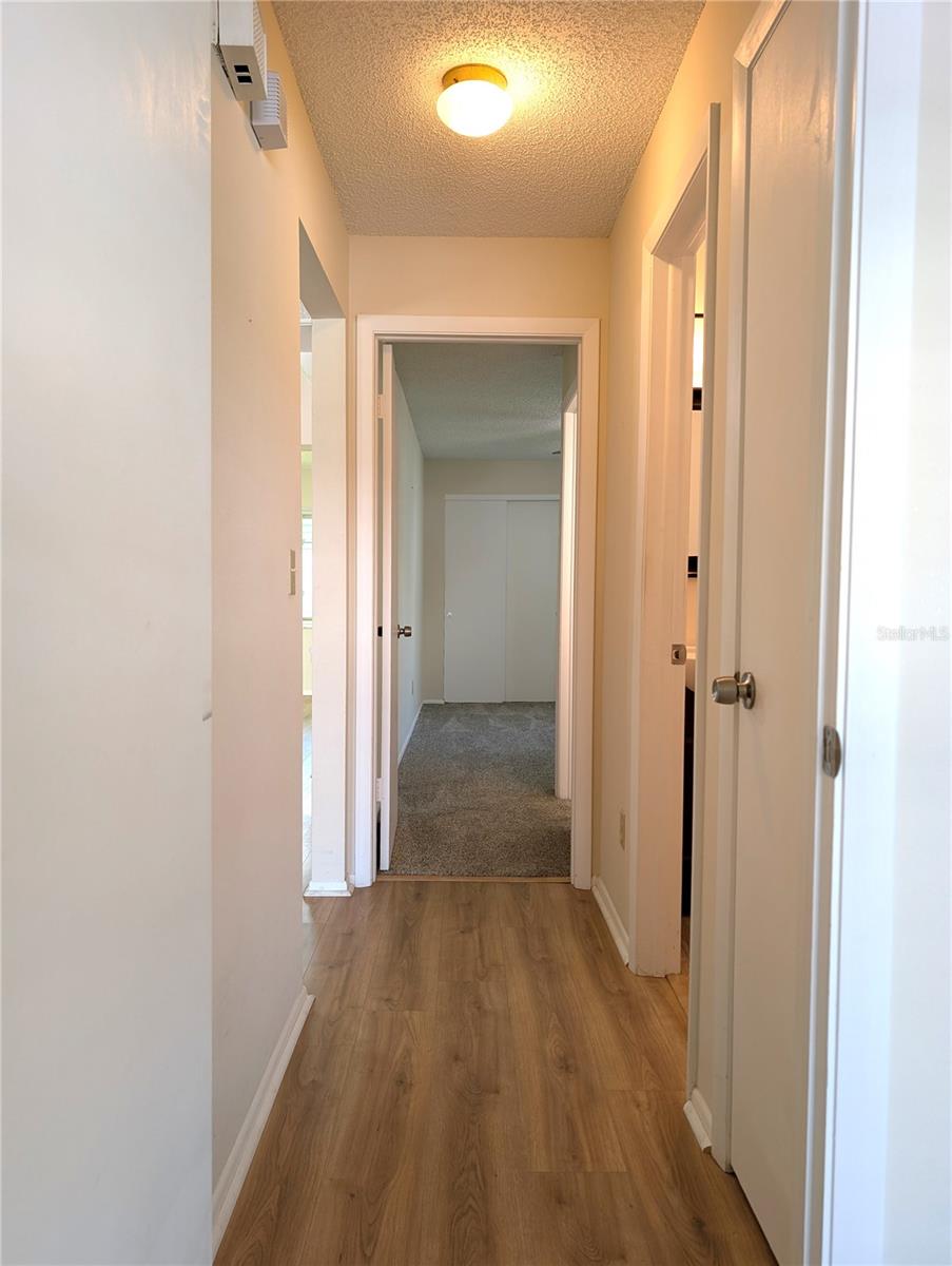 Hallway from Guest Bedroom to Primary Bedroom