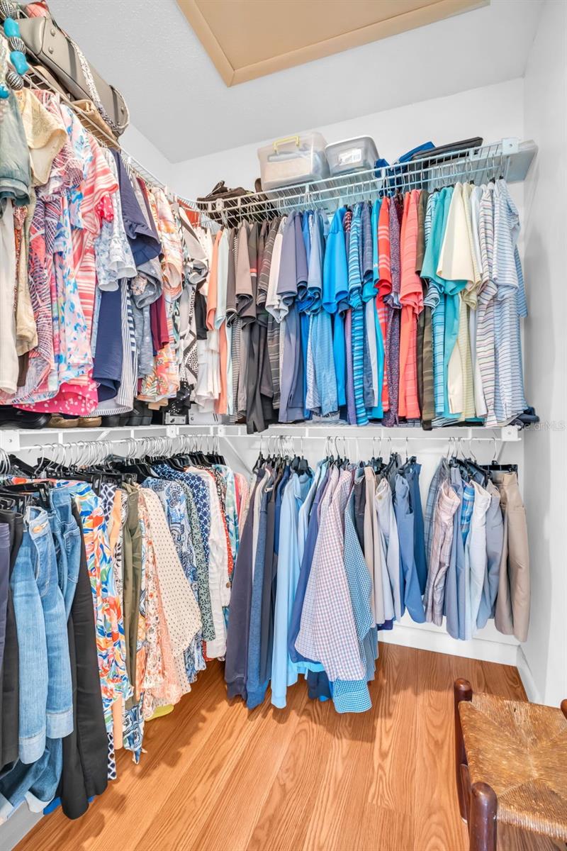 Large walk-in closet~