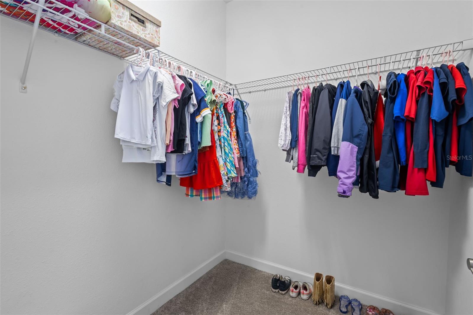 Bedroom 3 walk in closet