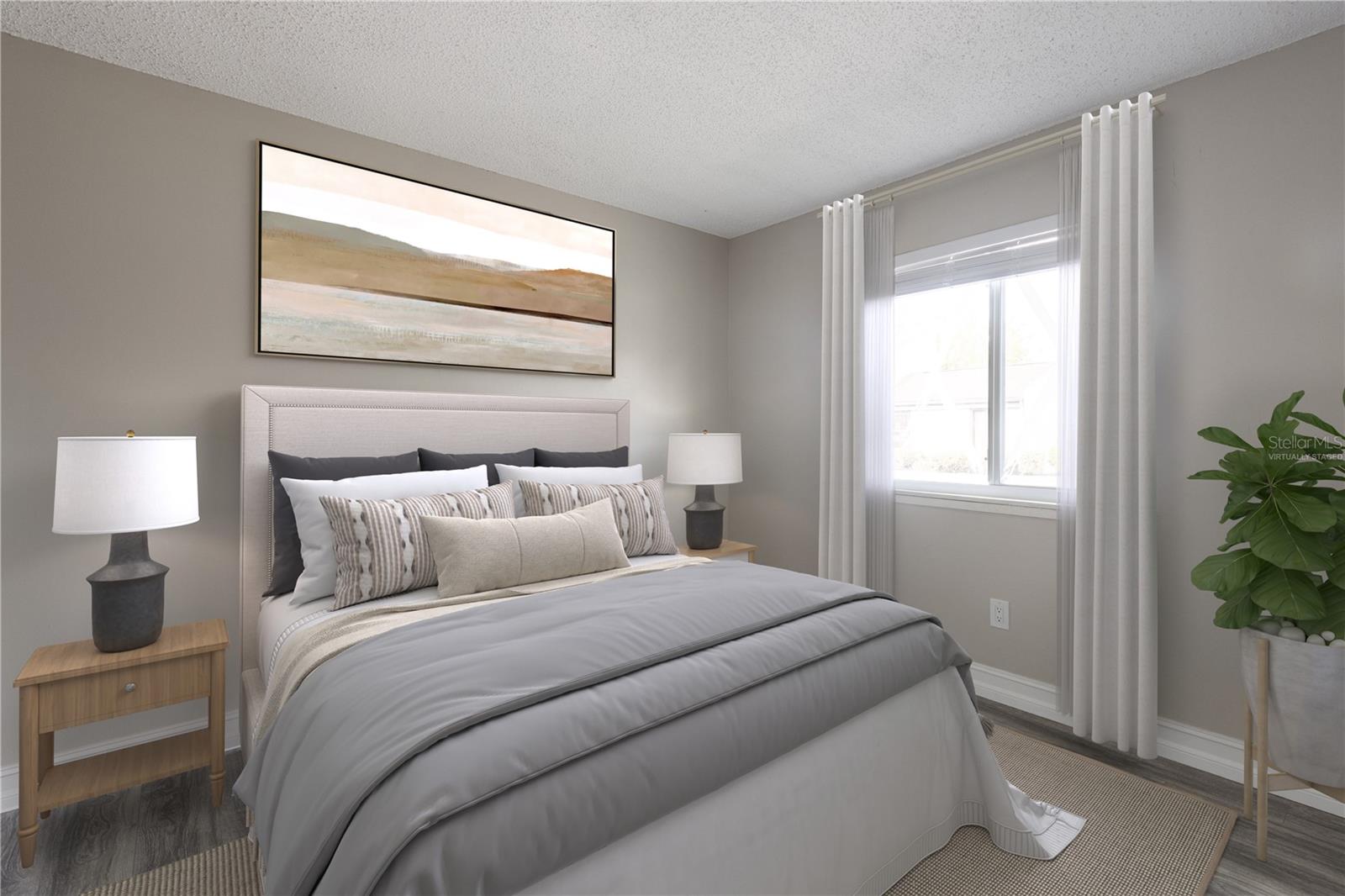 Bedroom 1 - Virtually Staged