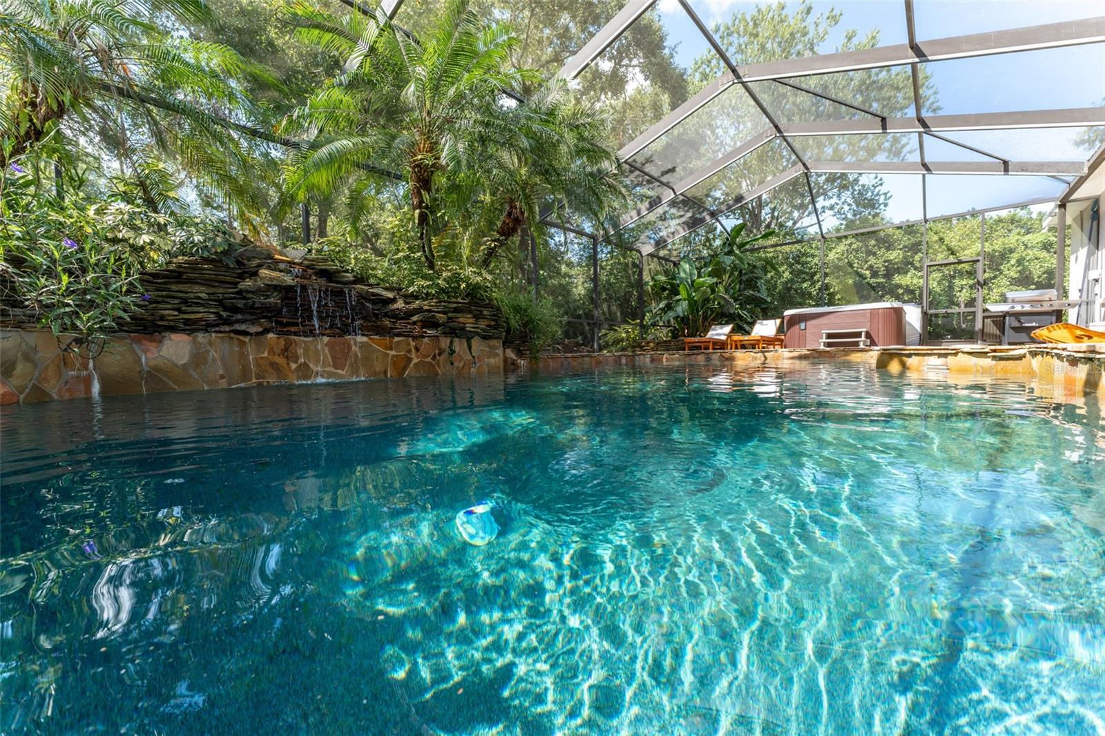 Sparkling Saltwater Pool