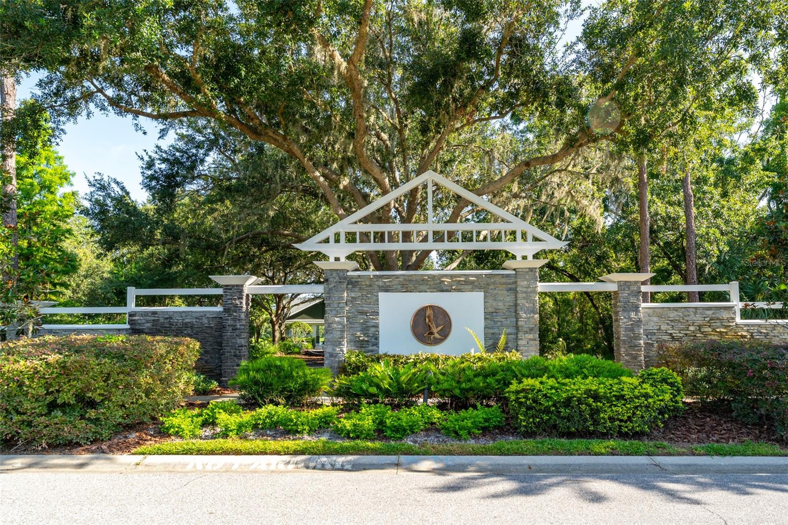 Entrance to Playground & Trails