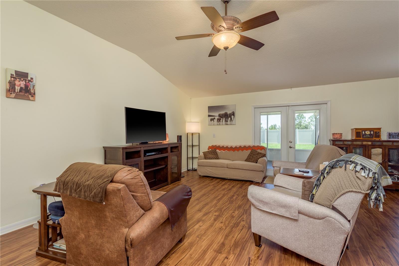 Open spaced living area