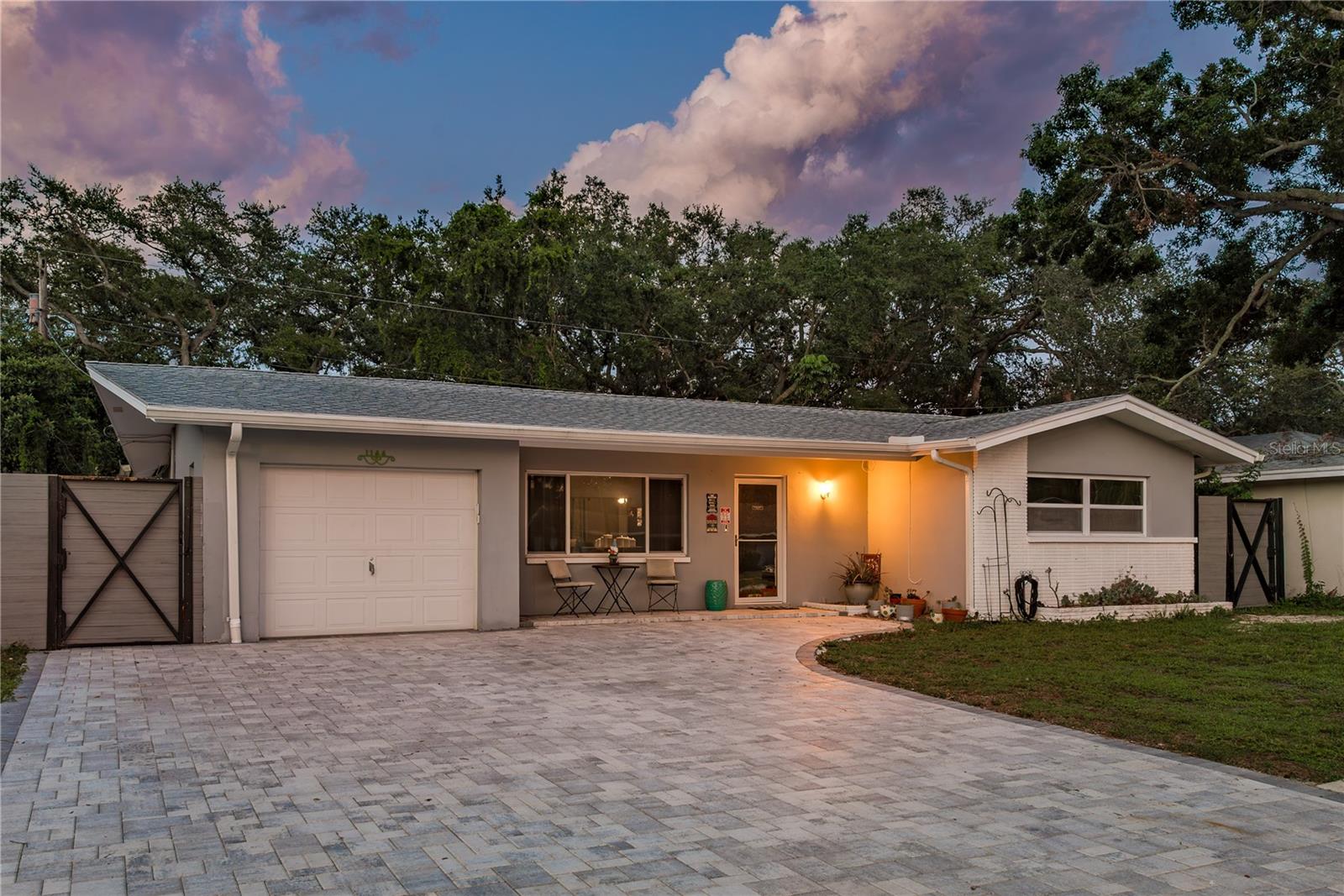 Sunset Front elevation
