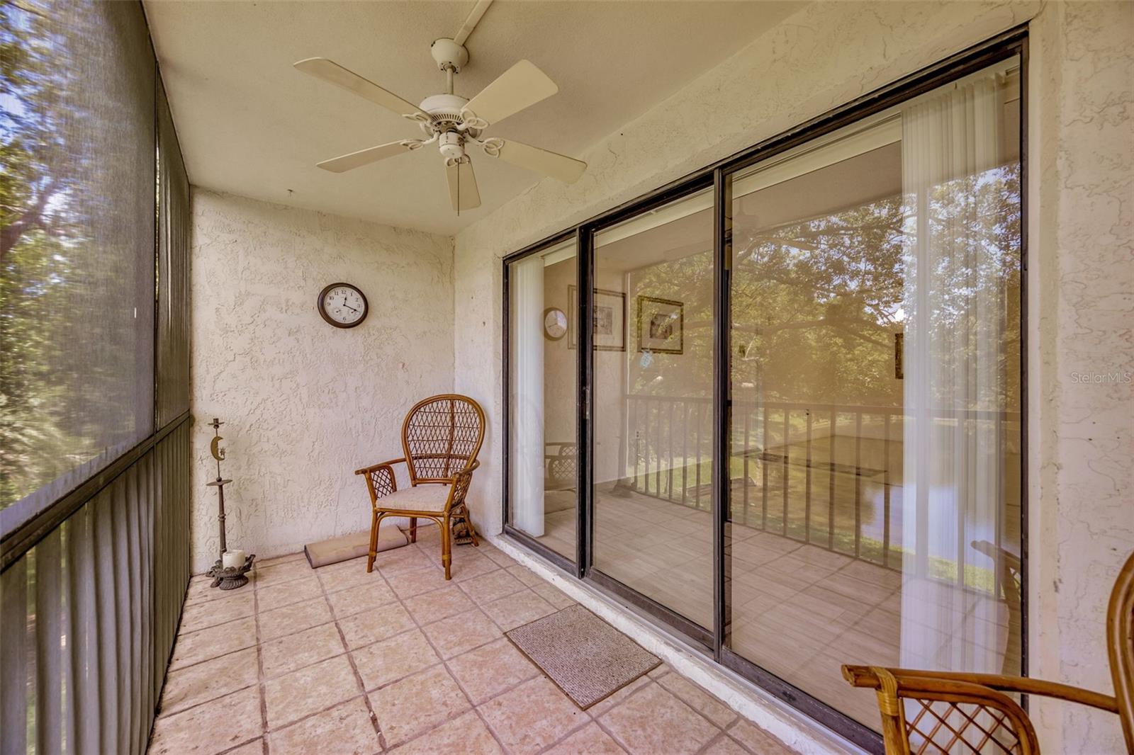 Private Screened Patio