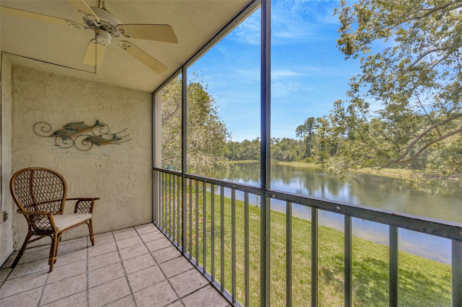 Private Screened Patio