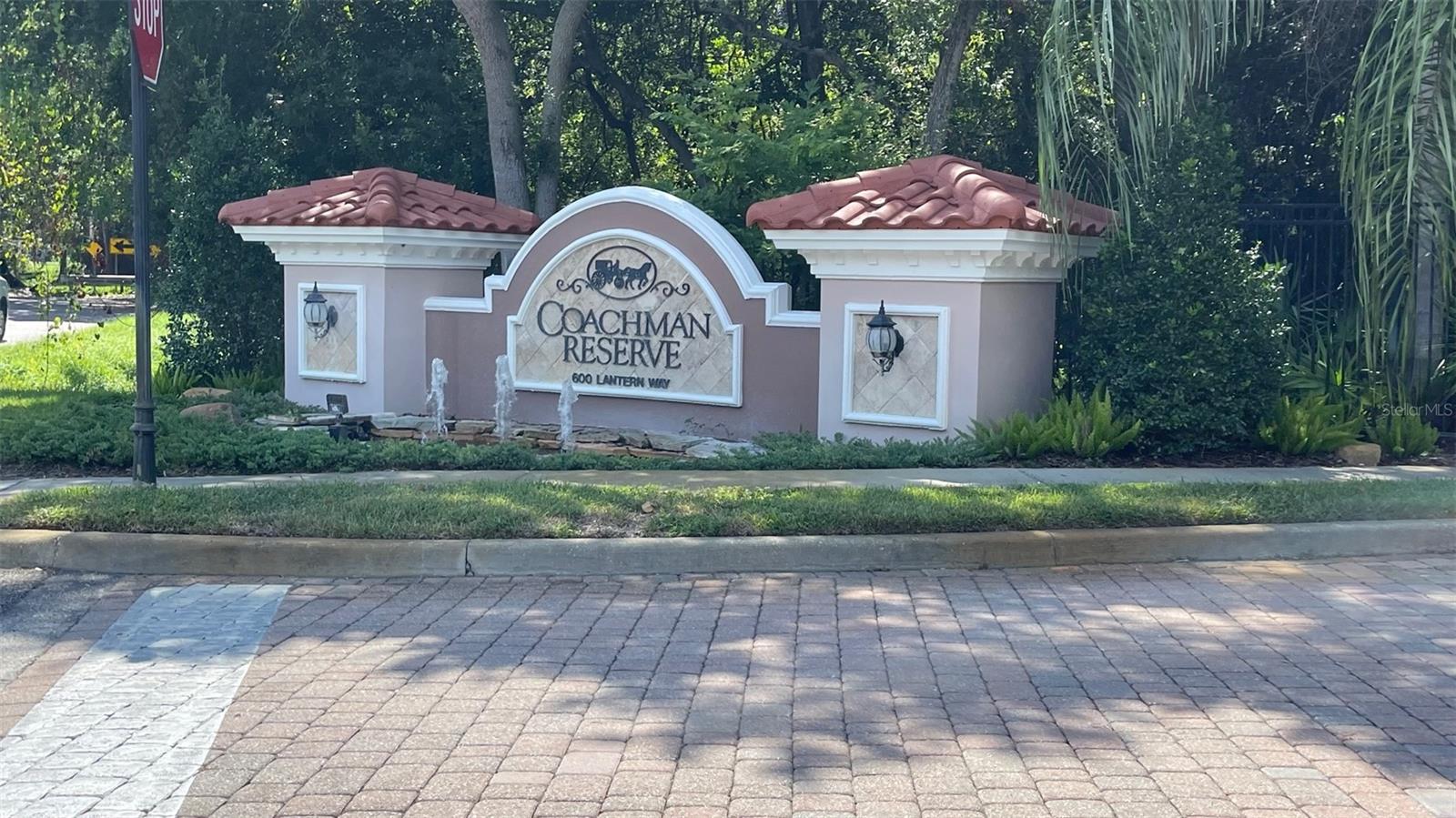 Two gated enterances
