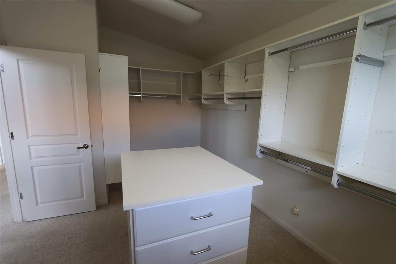 Loft Storage closet