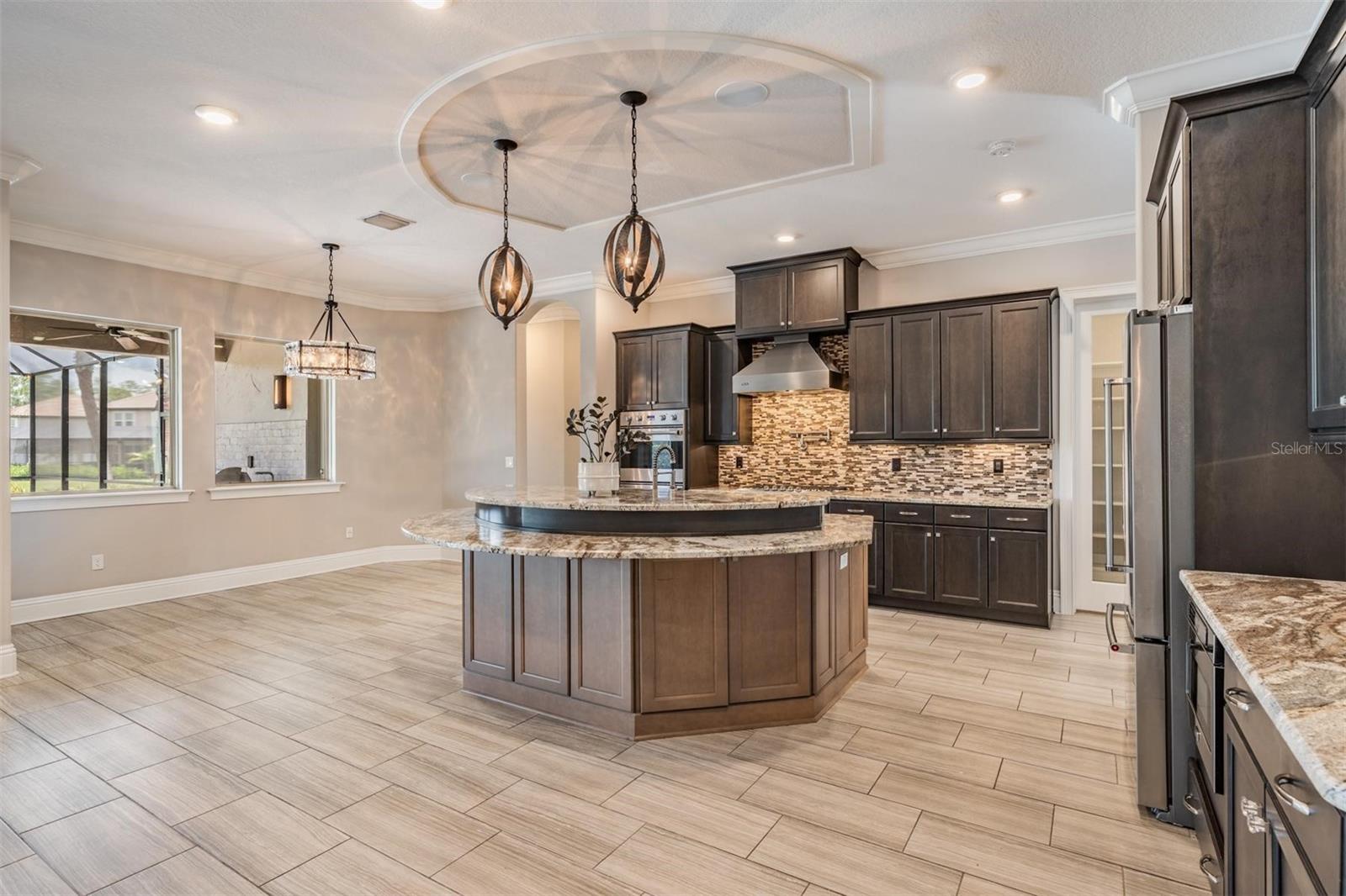 Huge kitchen