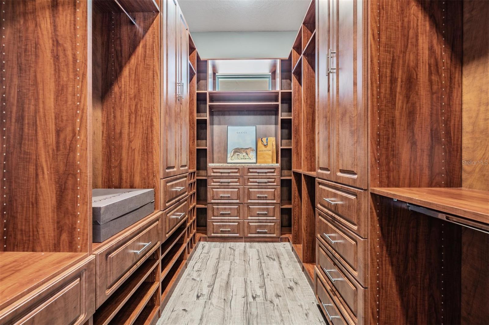 His Built out Closet