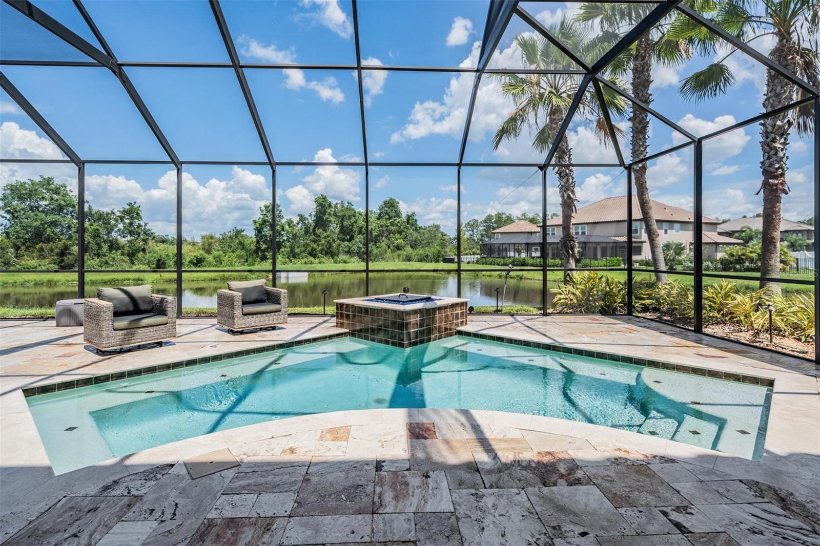 Pool/Spa and Firepit