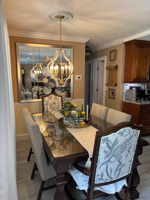 dining room area