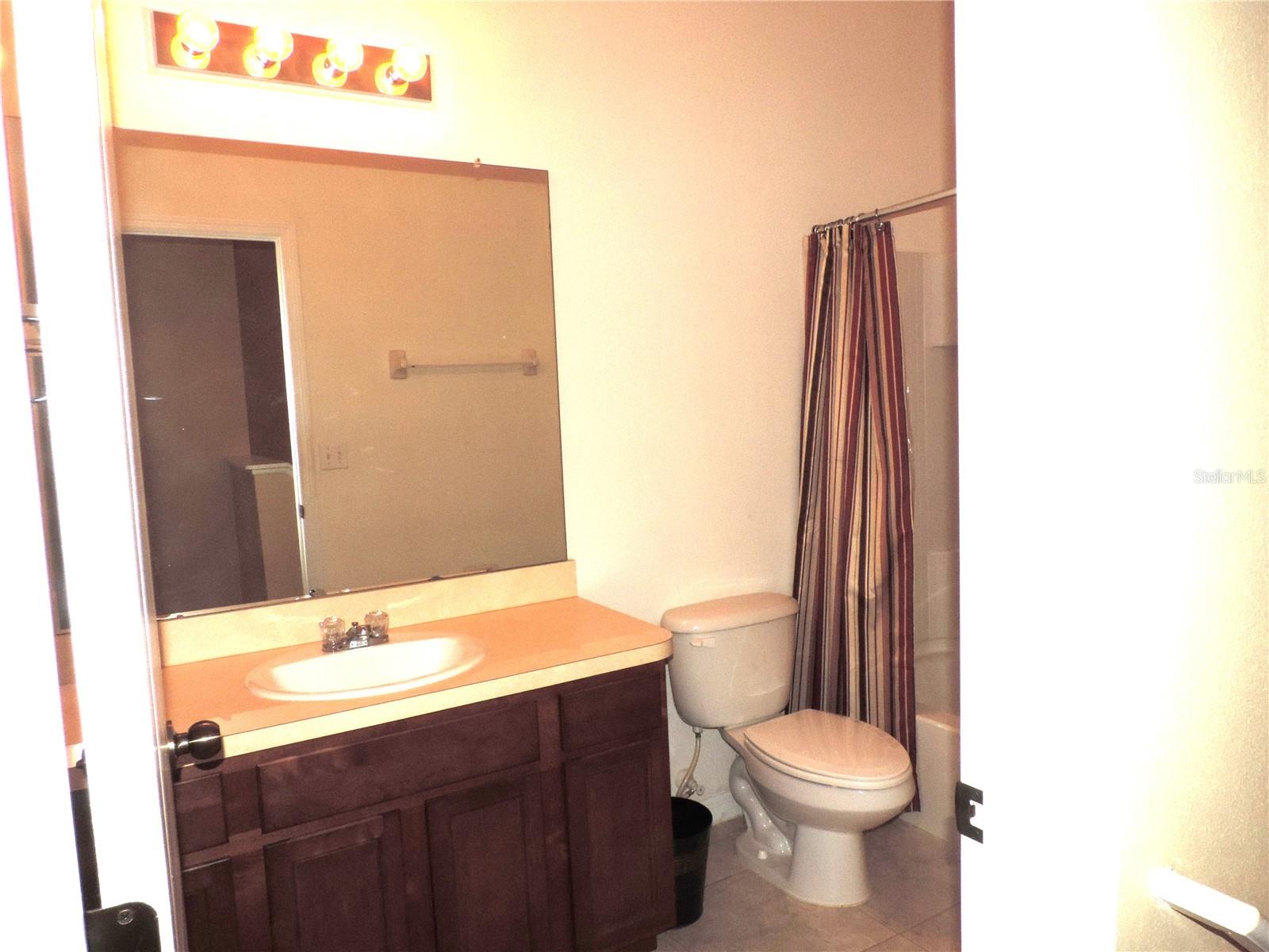 Full bathroom on second level