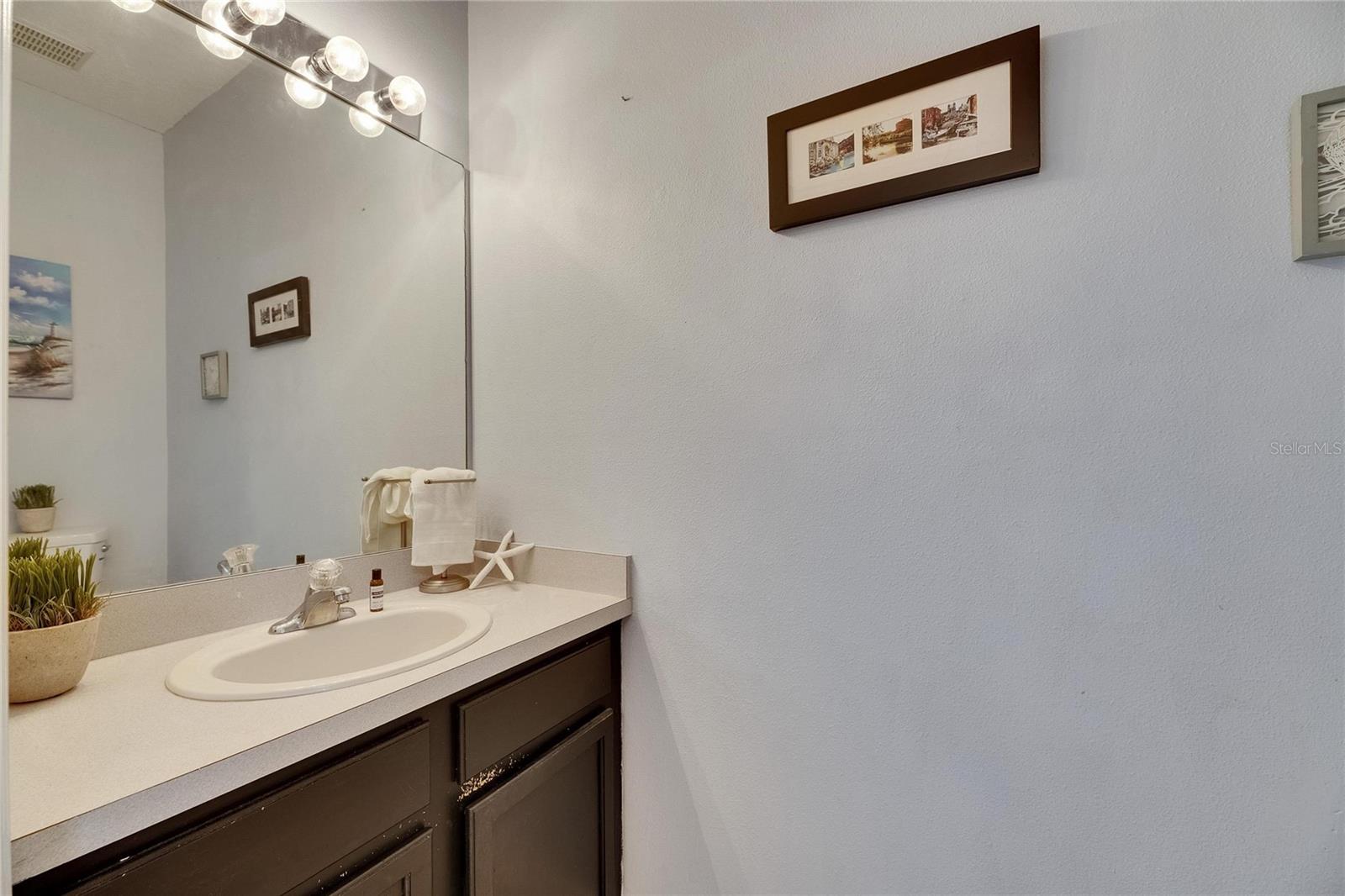 Half bath downstairs
