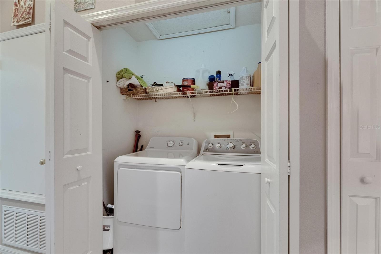Laundry upstairs