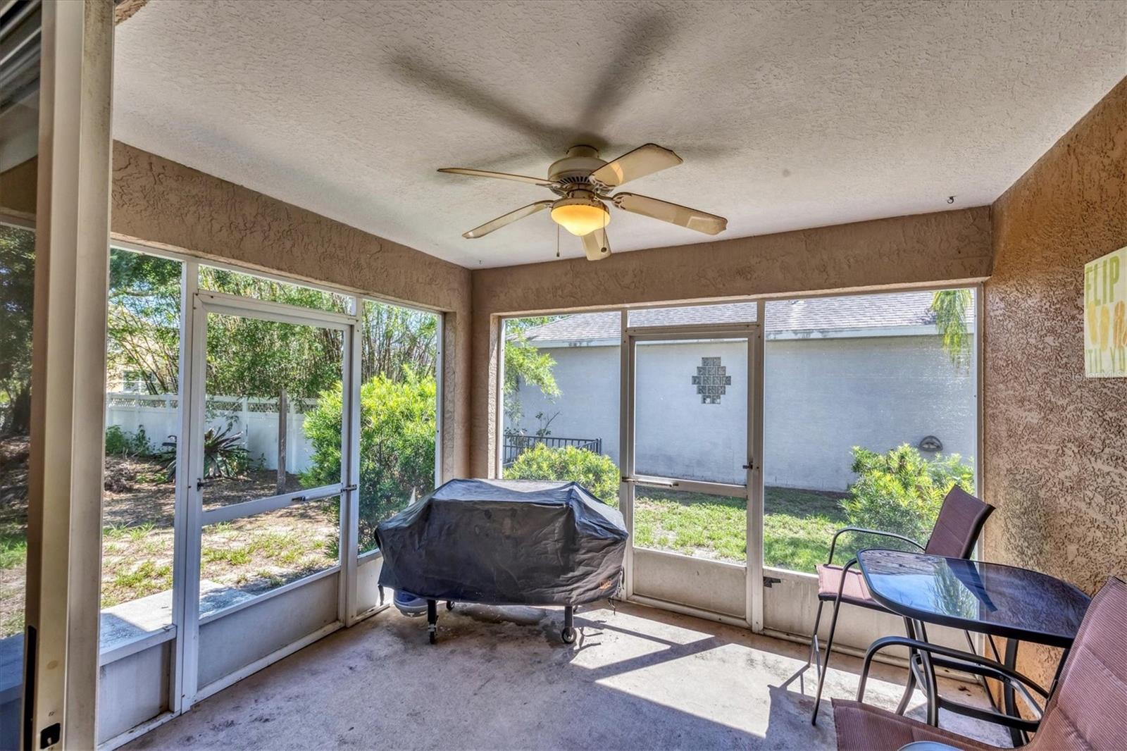 Patio off Dining area