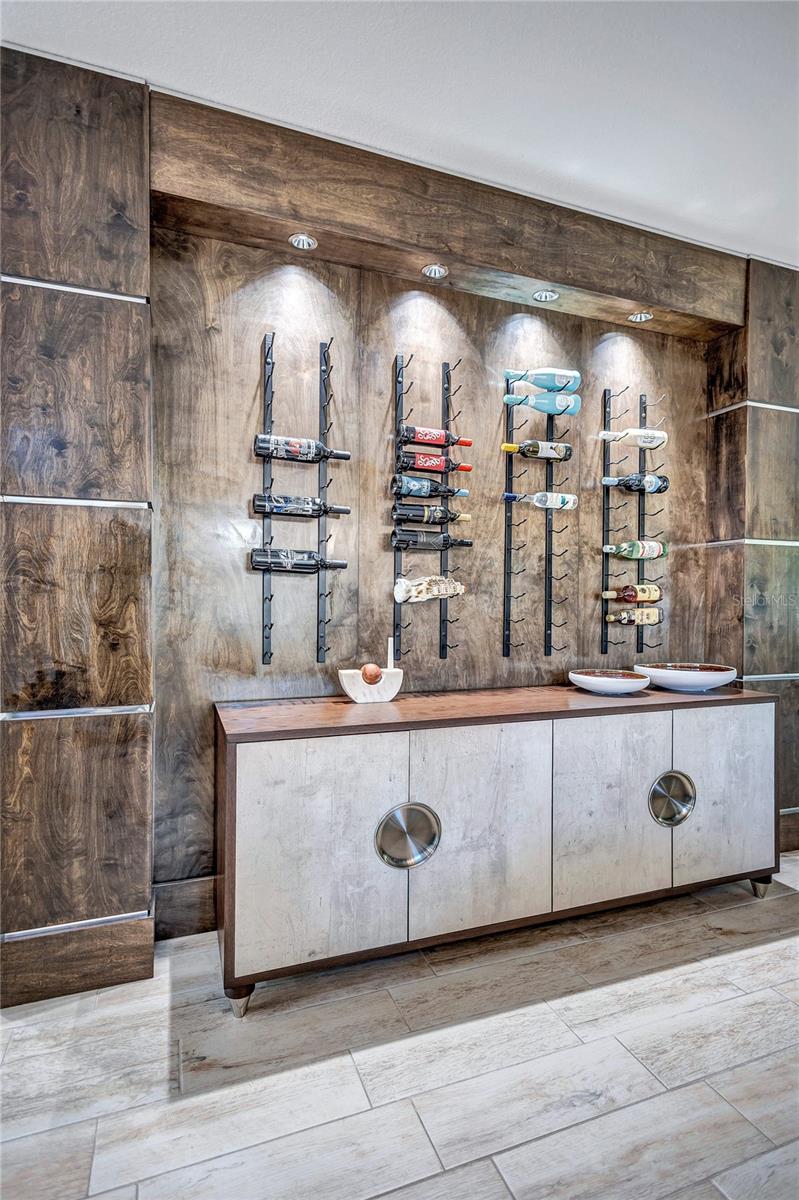 Wine wall