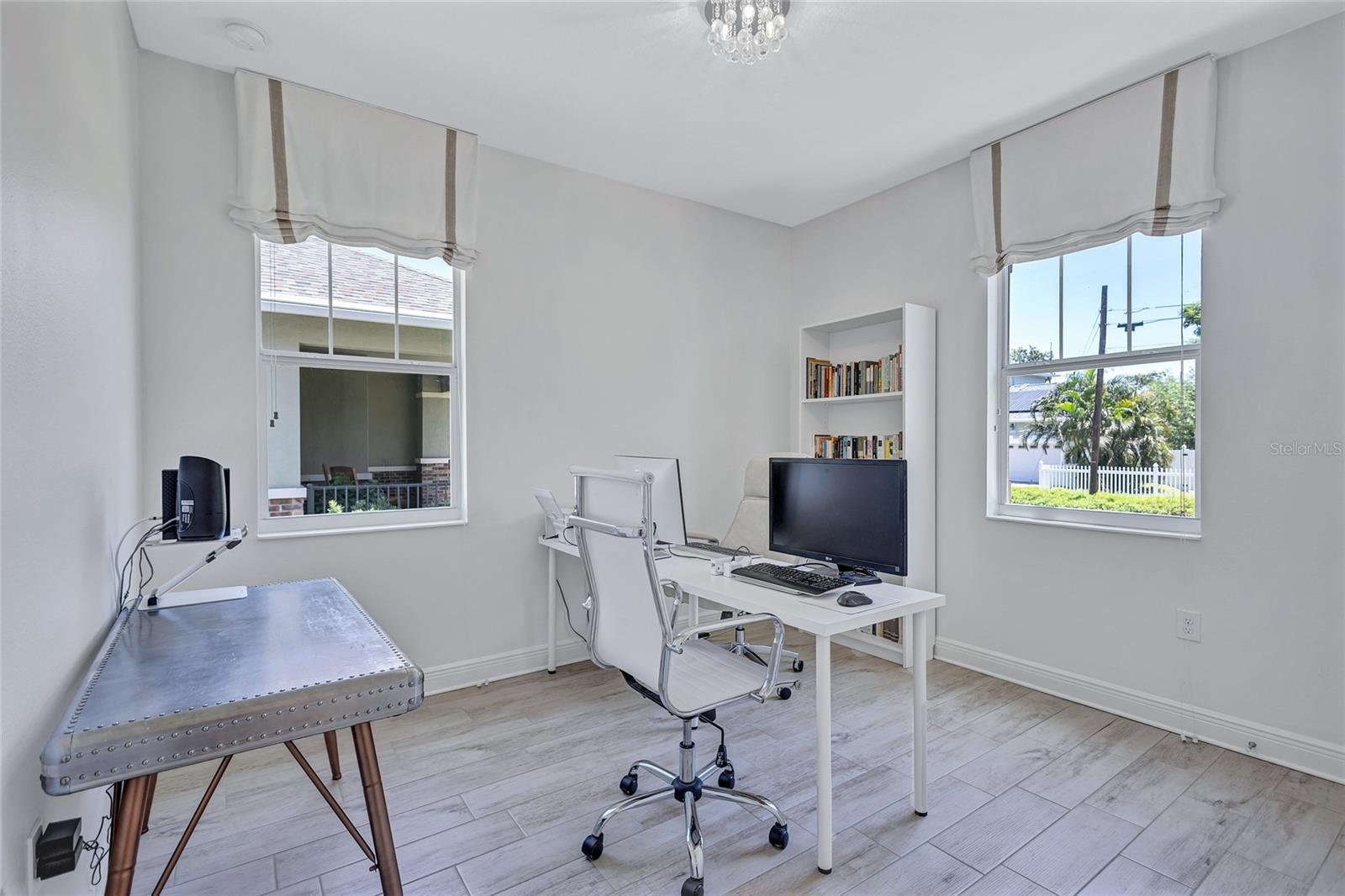 Guest bedroom used as office