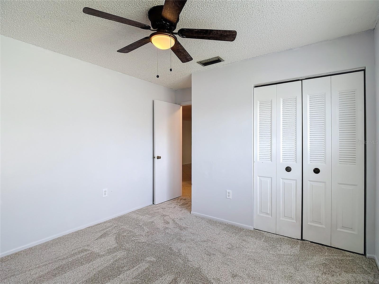 Bedroom 2, new carpet